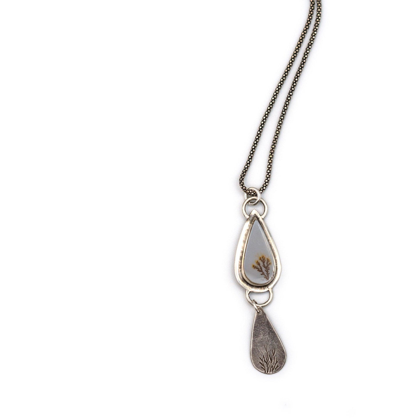 Double Droplet Necklace