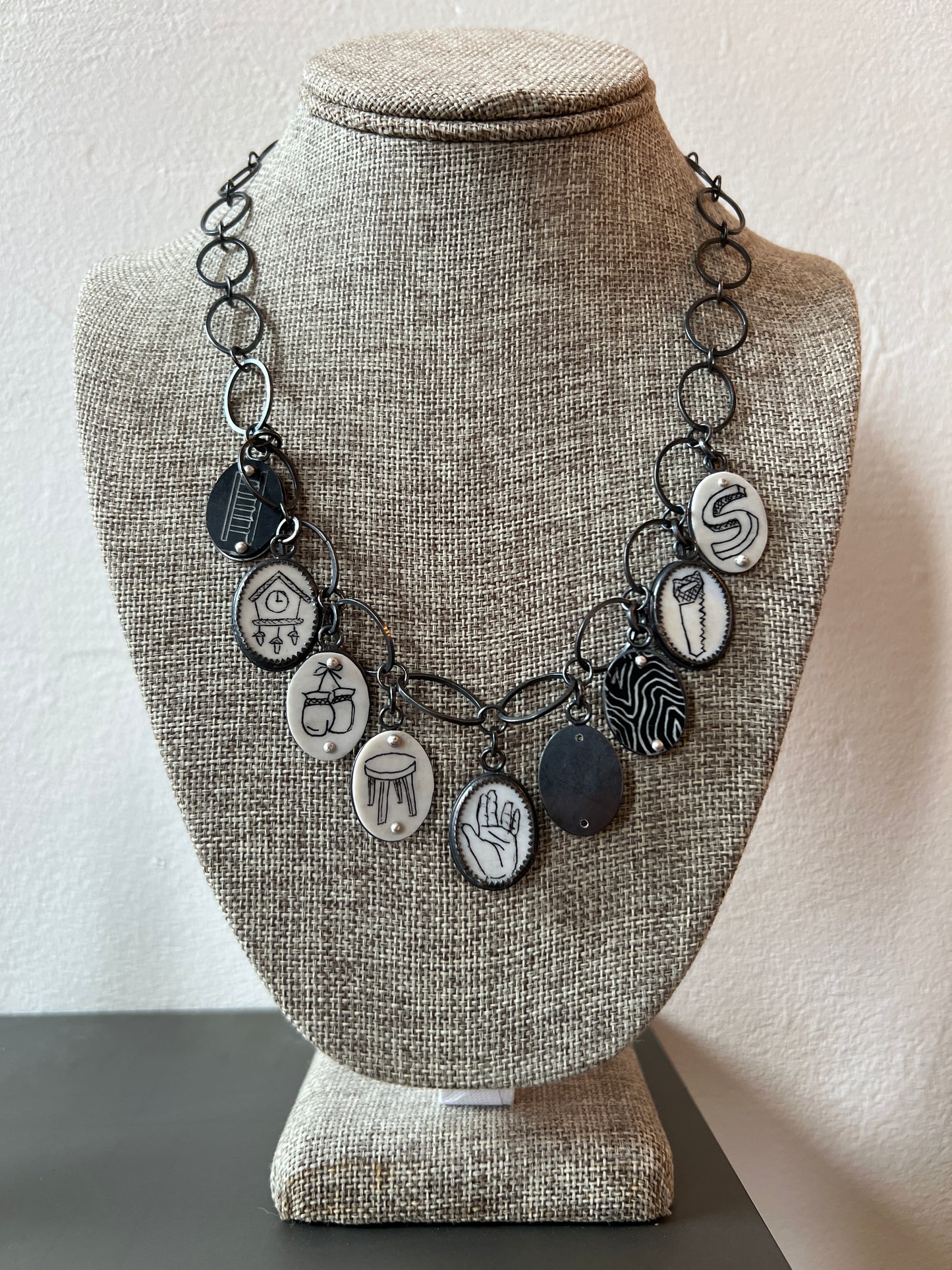 Witness Piano Necklace