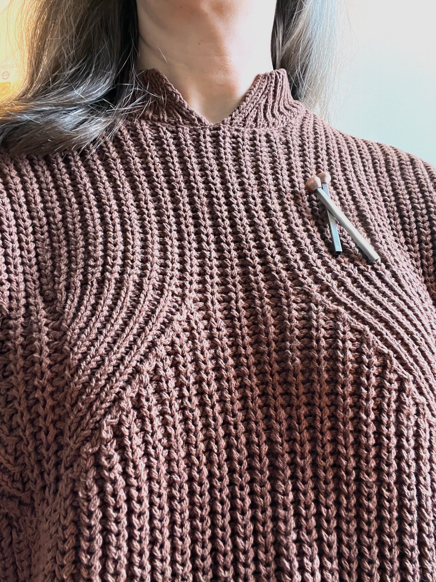 Sterling Silver Matchstick Brooch