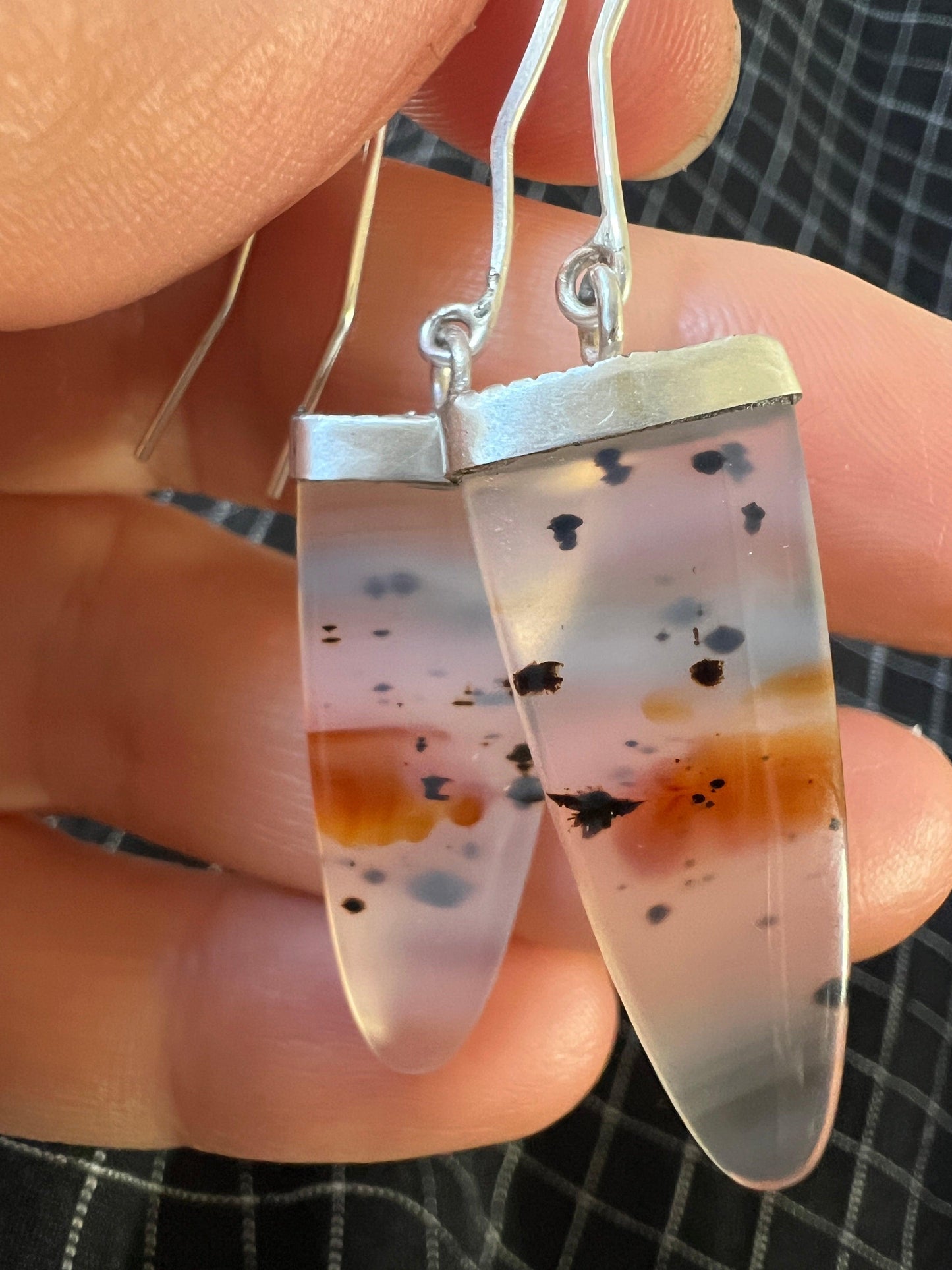 Montana Agate Spearrings