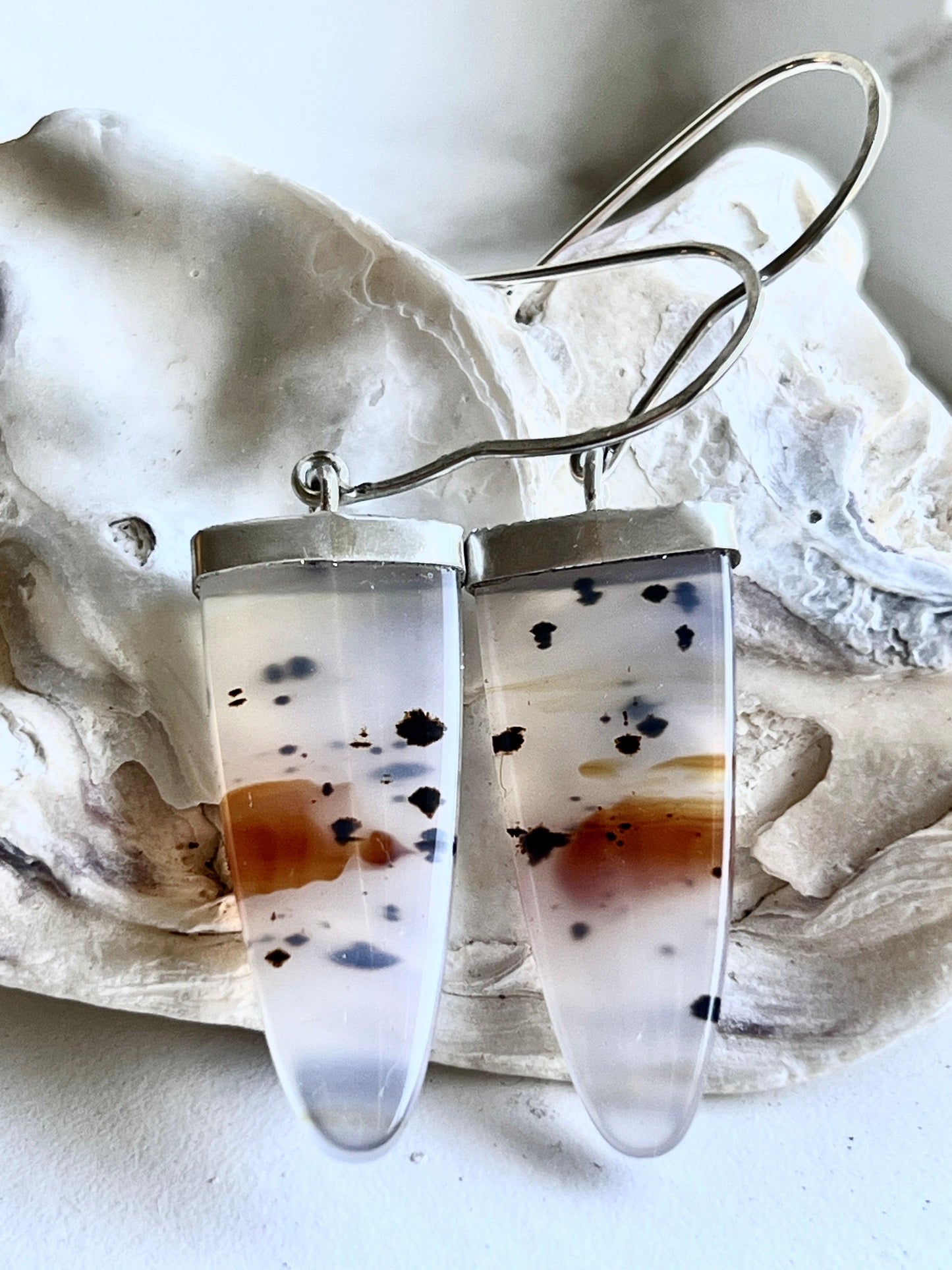 Montana Agate Spearrings