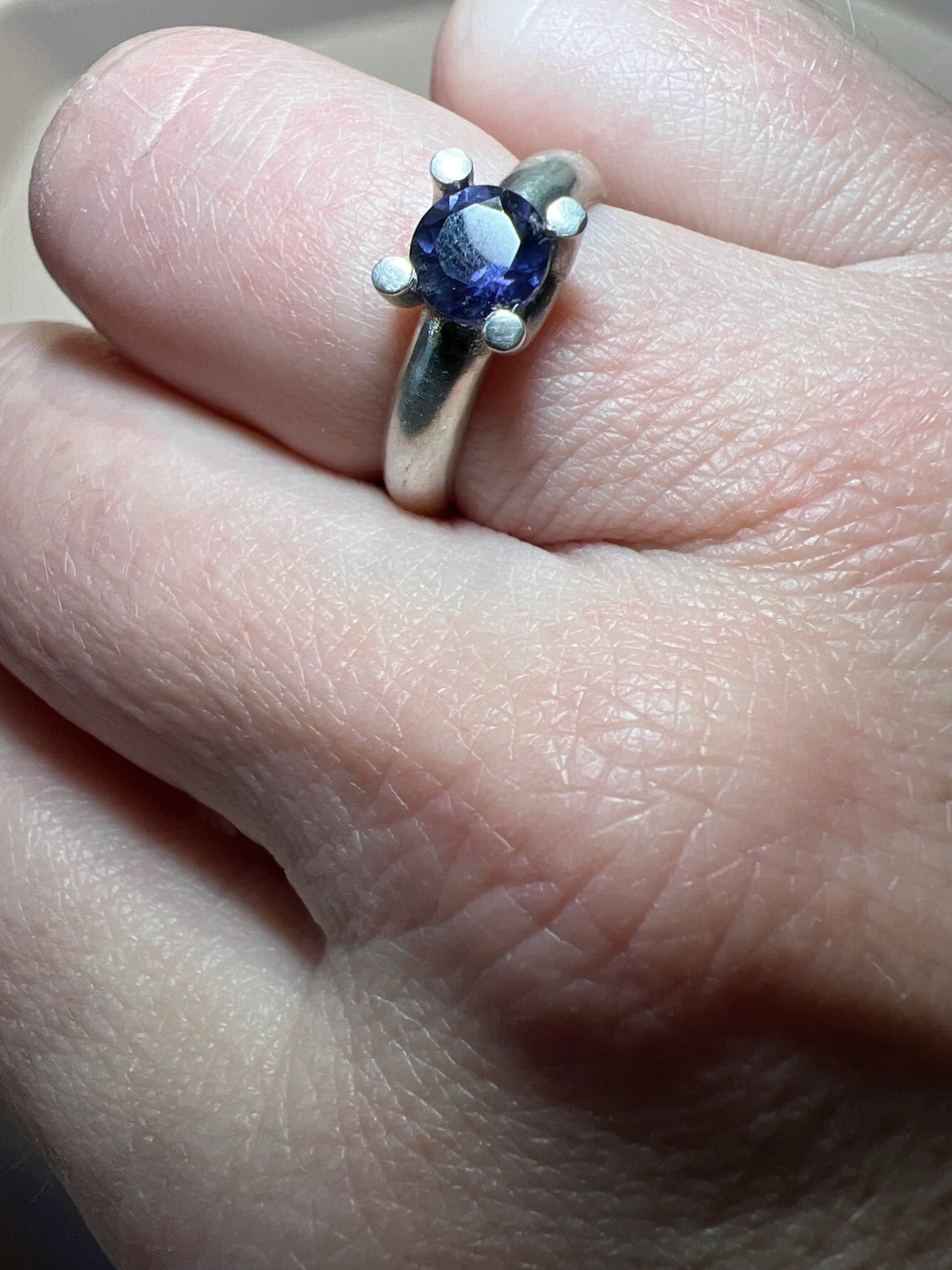Iolite Ring