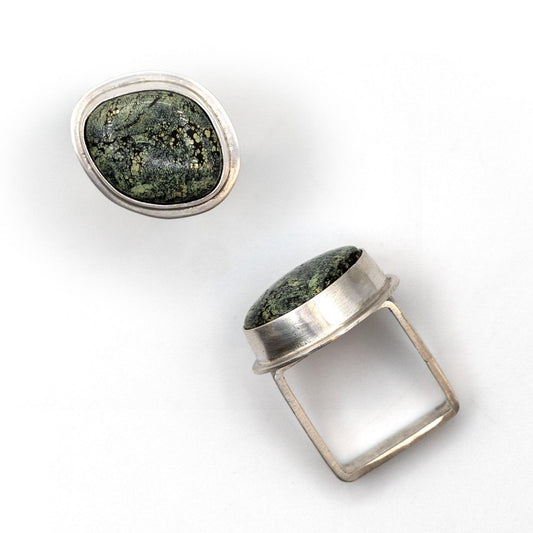 Square New Lander Ring - Deodata Jewelry Design