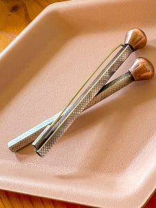 Sterling Silver Matchstick Brooch