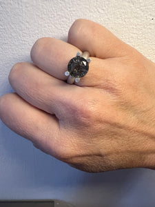 Tourmalated Quartz Ring