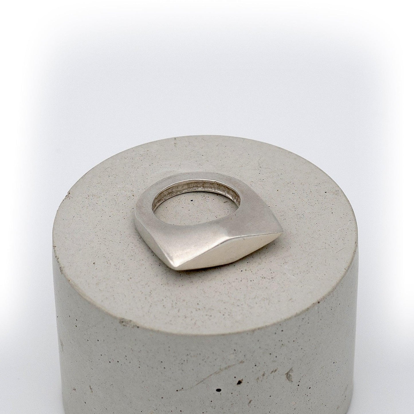 Cast “Diamond” Ring ~ Size 7 - Deodata Jewelry Design